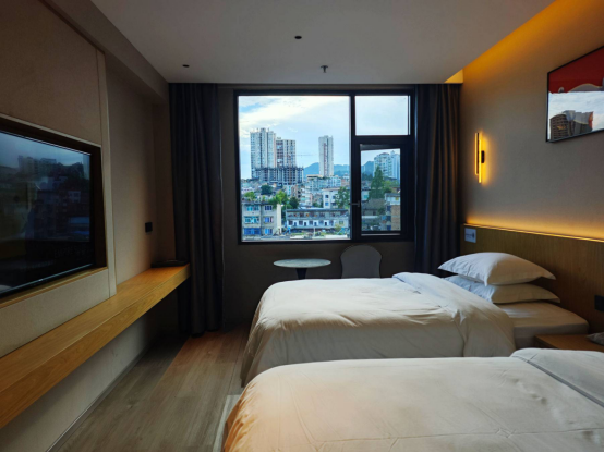 Accommodation during the Guizhou journey