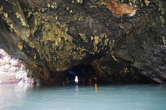 Underground river landscape at Jiudongtian