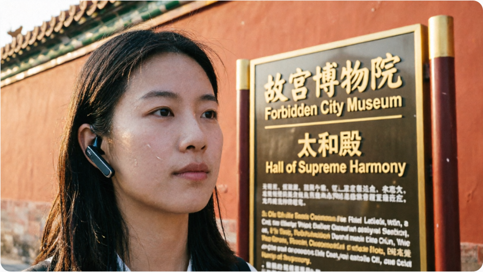 Artificial intelligence removes language barriers for overseas travelers. Dunhuang's Mingsha Mountain features a newly launched AI voice guide system that supports multiple languages and customizes commentary based on the user's travel pace and preferences.