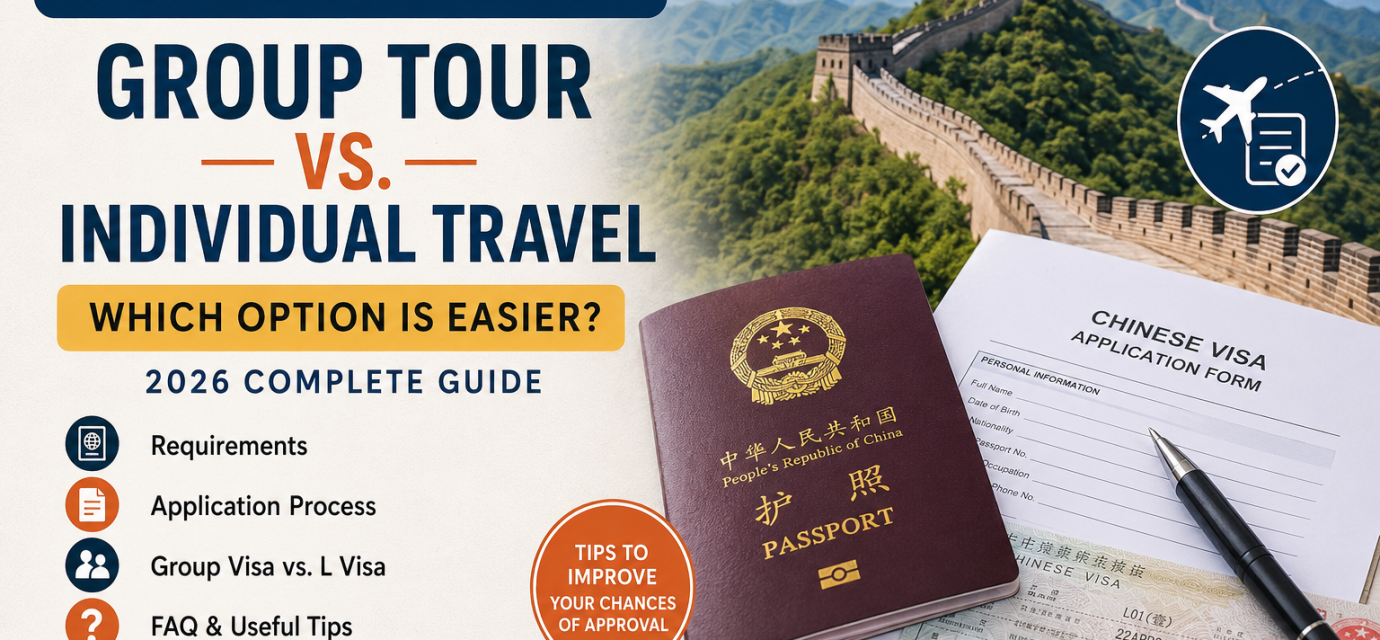 China Tourist Visa Group Tour vs Individual Travel Guide 2026